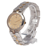 ジバンシー 12Pダイヤ 腕時計 クオーツ ゴールド文字盤 ステンレススチール メッキ レディース Givenchy 【中古】